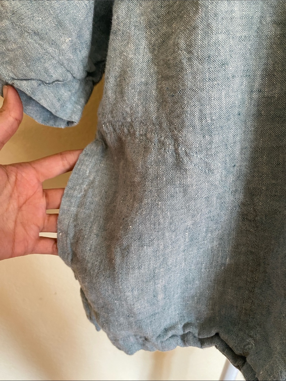 Offon Linen Open Front Cardigan - Picture 2 of 4